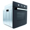 GRADE A3 - electriQ 65 litre 9 Function Full Fan Electric Single Oven - Supplied with a plug 