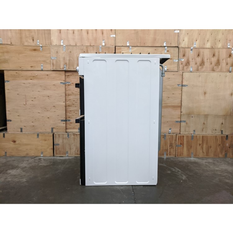 Refurbished Beko KDDF653W 60cm Double Oven Dual Fuel Cooker White
