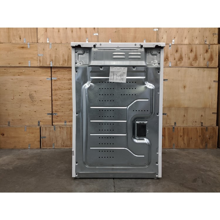 Refurbished Hotpoint HUE61PS 60cm Double Oven Electric Cooker White