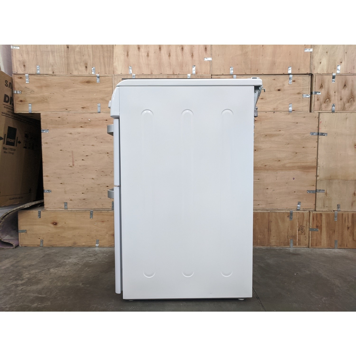 Refurbished Hotpoint Ultima HUD61P 60cm Double Oven Dual Fuel Cooker