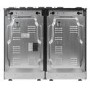 electriQ 100cm Dual Fuel Range Cooker - Slate Grey