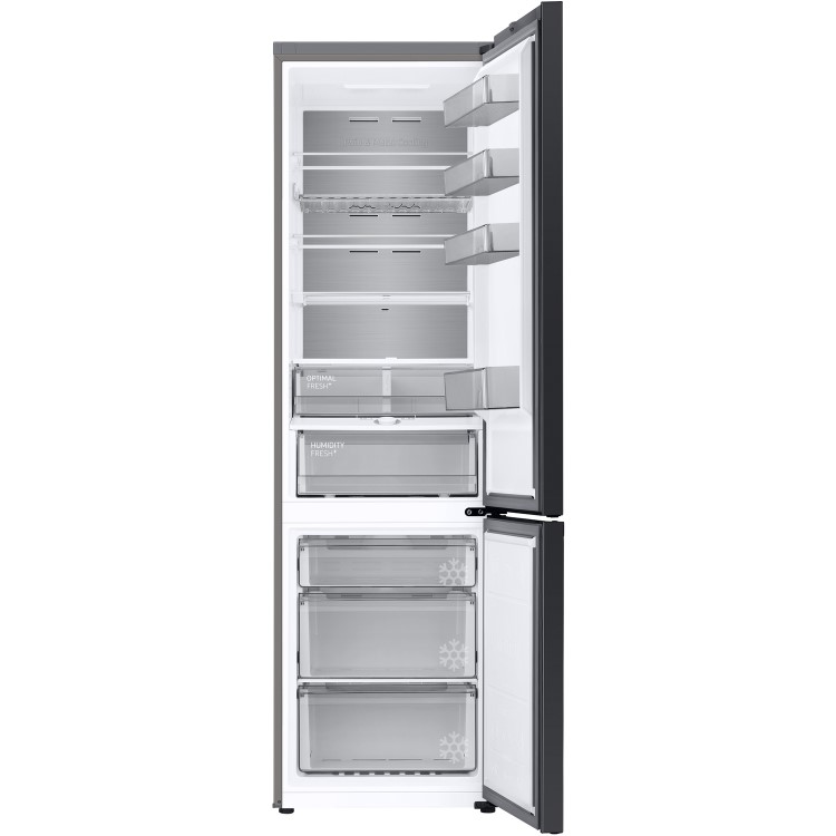 Refurbished Samsung RB38A7B6BB1 Freestanding 387 Litre 70/30 Frost Free Fridge Freezer Black