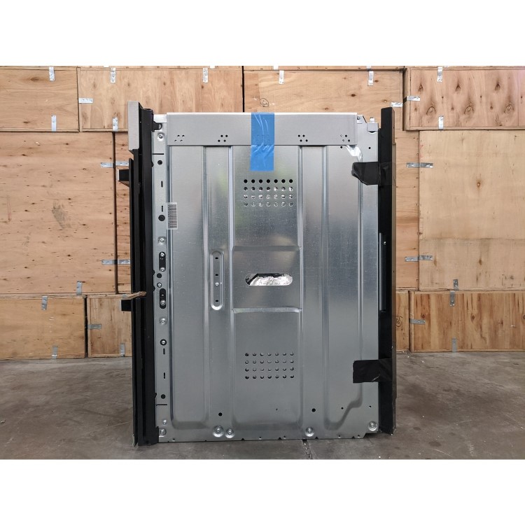 Refurbished Zanussi ZOF35601XK 60cm Double Built Under Electric Oven with Catalytic Liners Stainless Steel