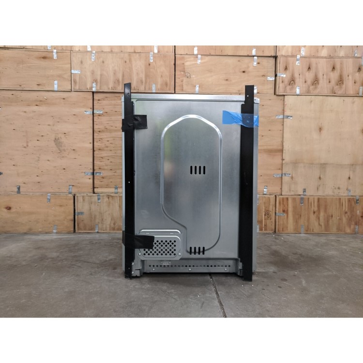 Refurbished Zanussi ZOF35601XK 60cm Double Built Under Electric Oven with Catalytic Liners Stainless Steel