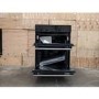 Refurbished Hotpoint DU2540BL Double Built Under Electric Oven Black