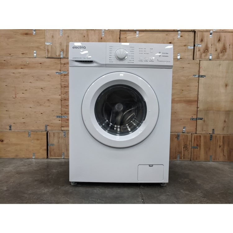 Refurbished electriQ eqwm7kg1200 Freestanding 7KG 1200 Spin Washing Machine White