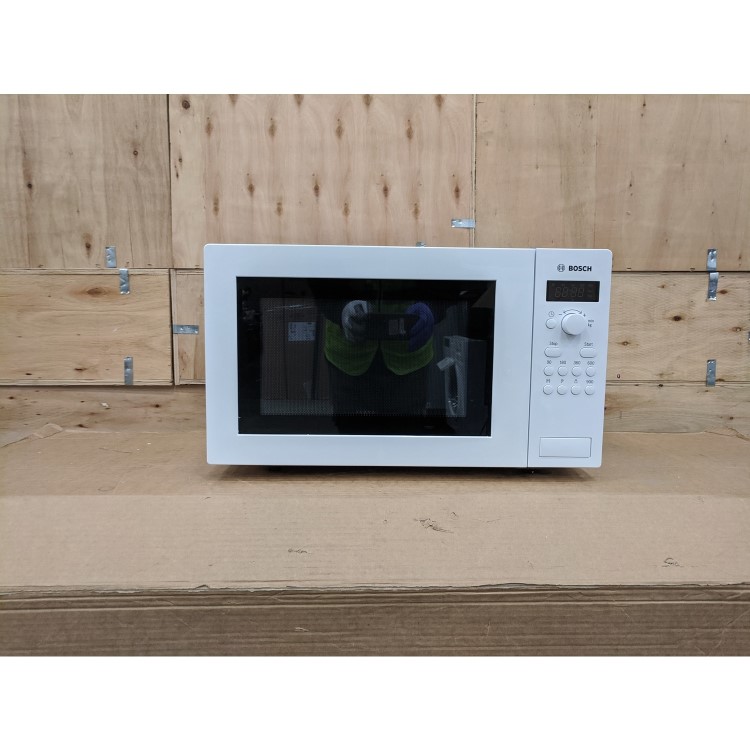 Refurbished Bosch HMT84M421B 25L 900W Digital Microwave White