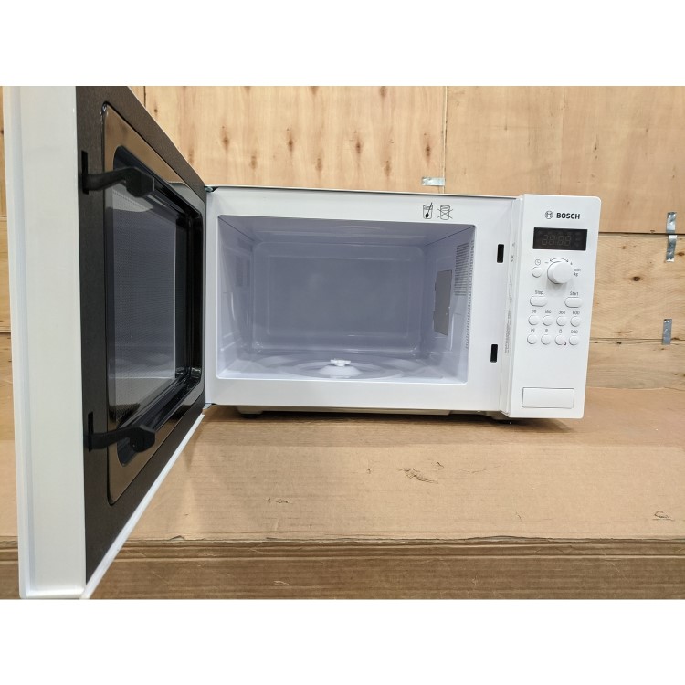Refurbished Bosch HMT84M421B 25L 900W Digital Microwave White