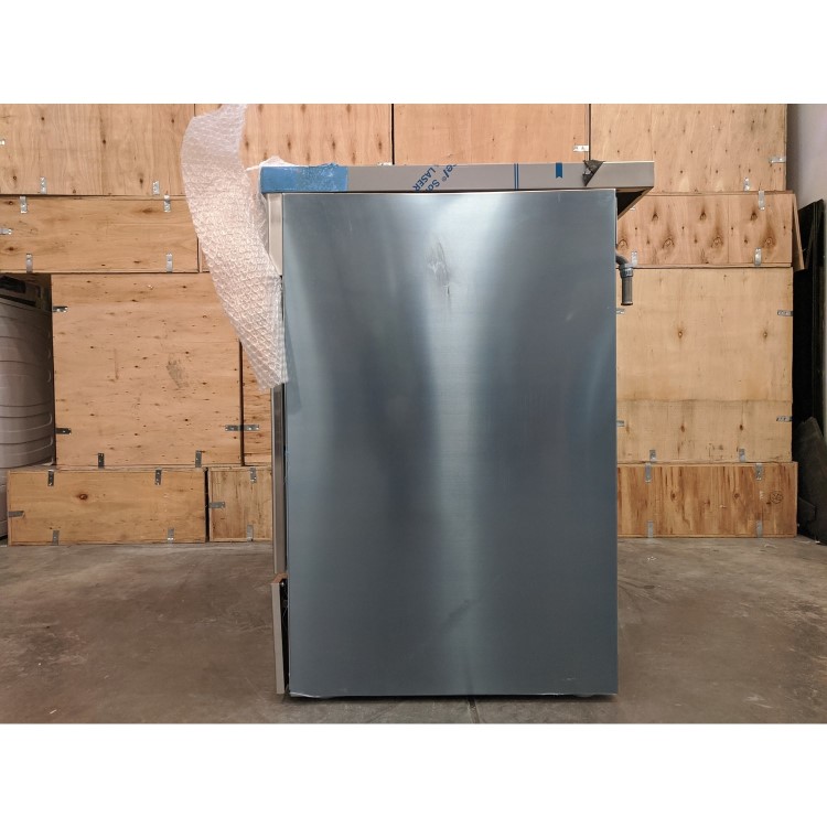 Refurbished Britannia Q Line 100cm Double Oven Dual Fuel Range Cooker Stainless Steel
