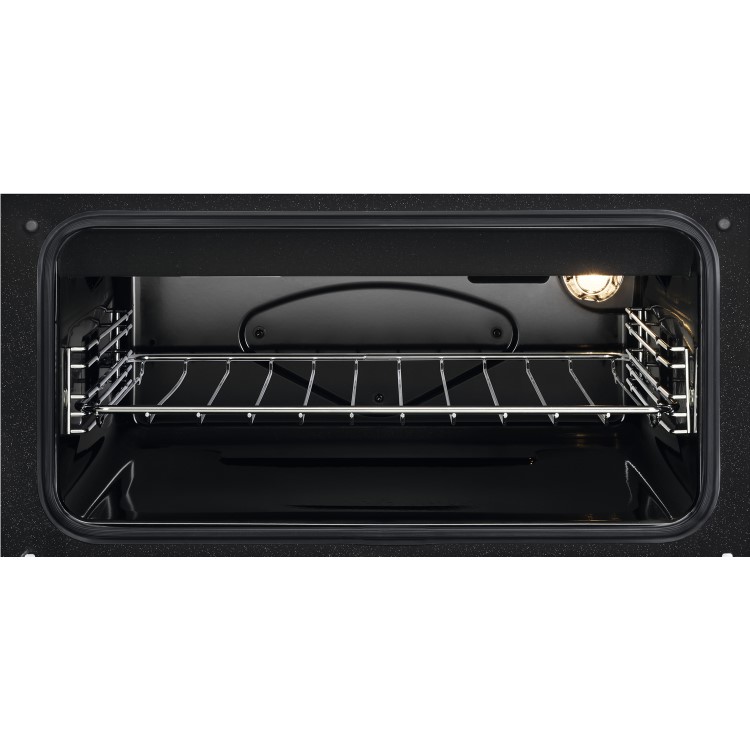 GRADE A2 - Zanussi ZCV46050WA 55cm Double Oven Electric Cooker With Ceramic Hob - White