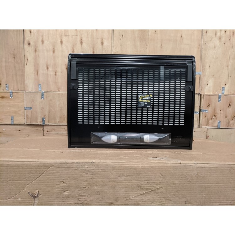 Refurbished Zanussi ZHT611N 60cm Visor Cooker Hood Black