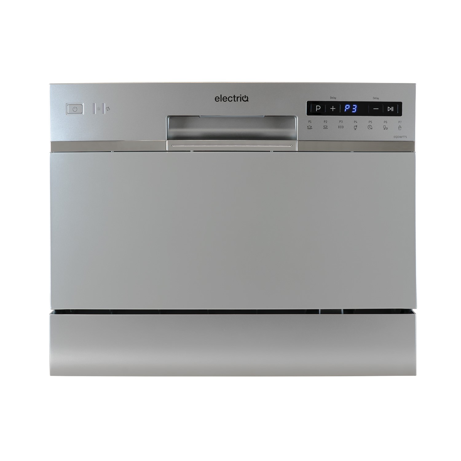 electriQ Table Top Dishwasher - Silver