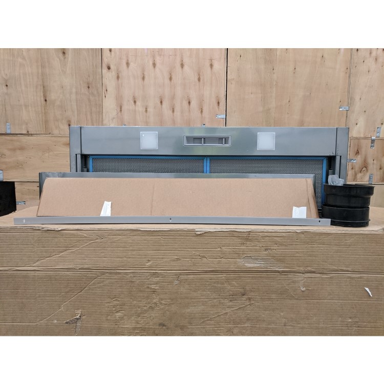 Refurbished De Dietrich DHT1119X 90cm Telescopic Integrated Cooker Hood Stainless Steel