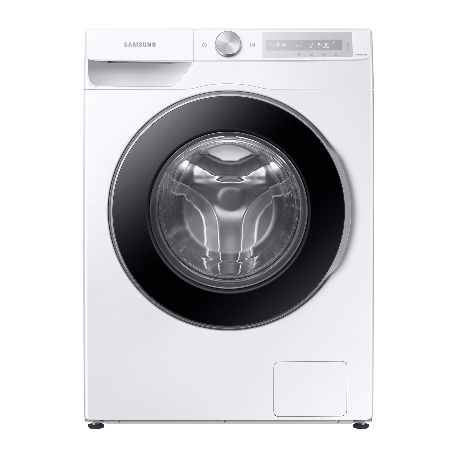 Refurbished Samsung EcoBubble WW90T634DLH Freestanding 9KG 1400 Spin Washing Machine White