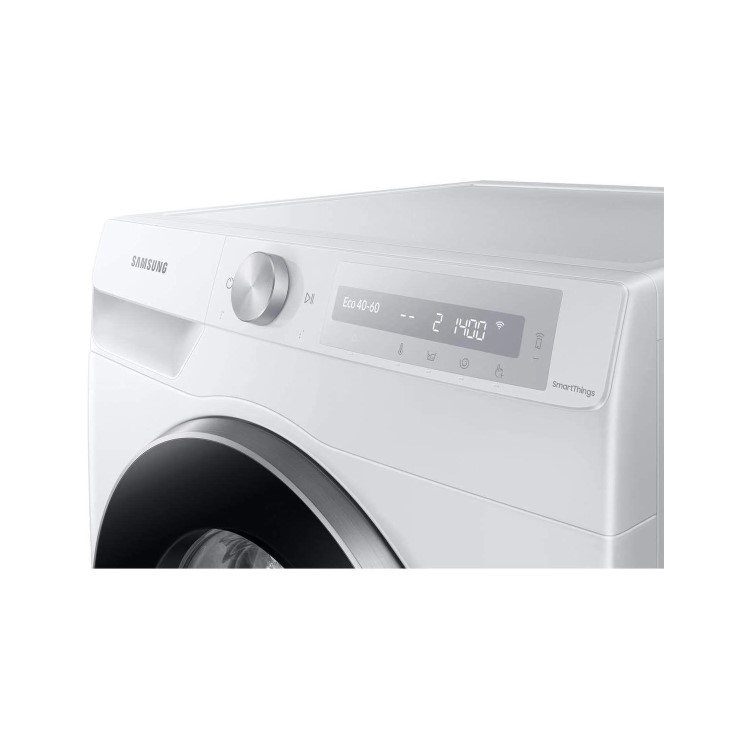 Refurbished Samsung EcoBubble WW90T634DLH Freestanding 9KG 1400 Spin Washing Machine White