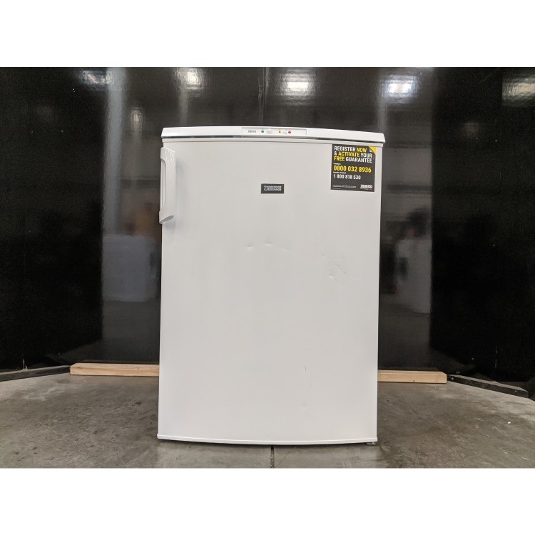 Refurbished Zanussi Series 20 ZYNN8FW0 Freestanding 85 Litre Under Counter Frost Free Freezer White
