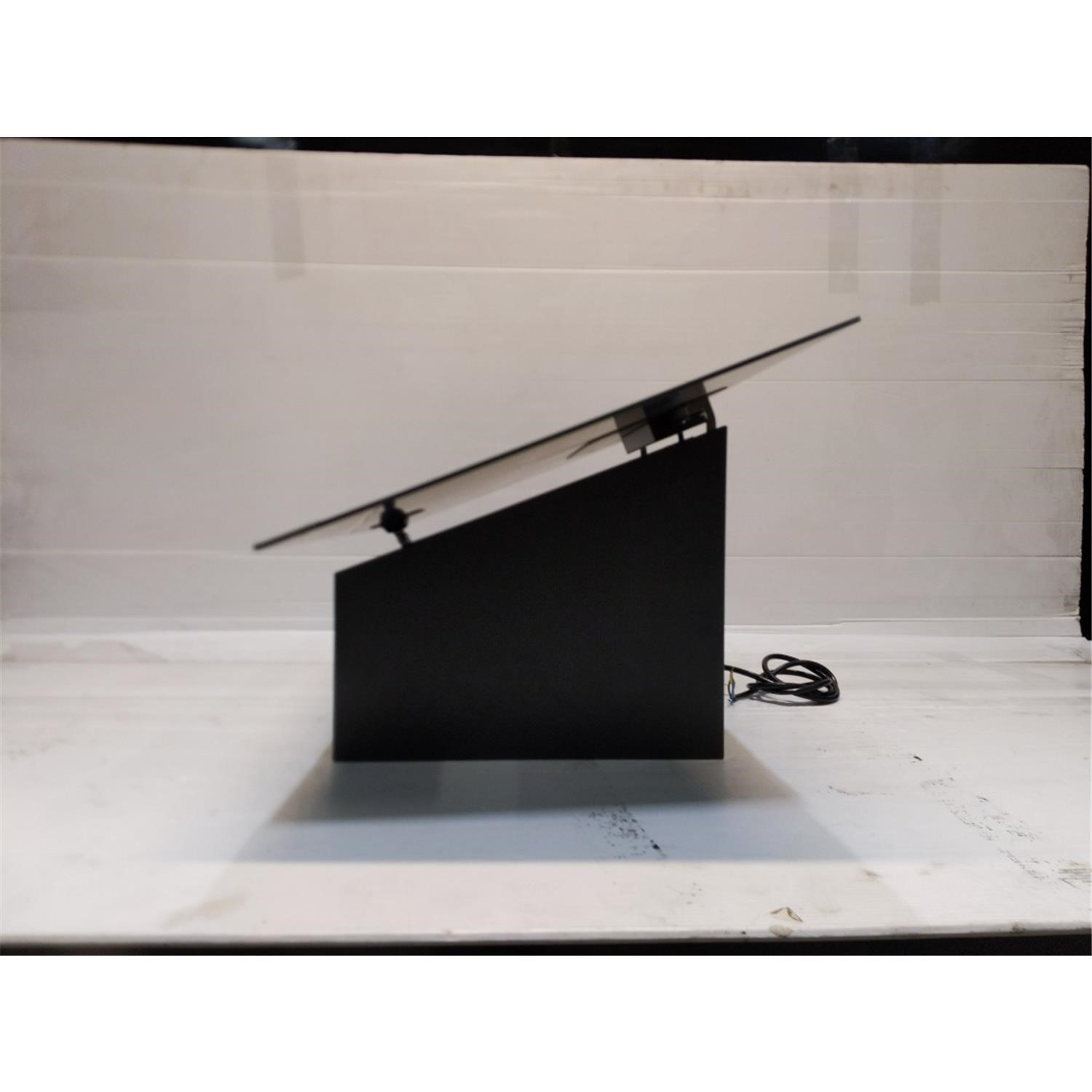 Refurbished Hotpoint PHVP87FLTK 80cm Angled Cooker Hood Black 78132001