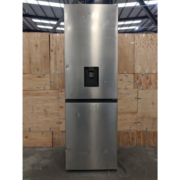 Refurbished Hisense RB390N4WC1 Freestanding 300 Litre 60/40 Frost Free Fridge Freezer Silver