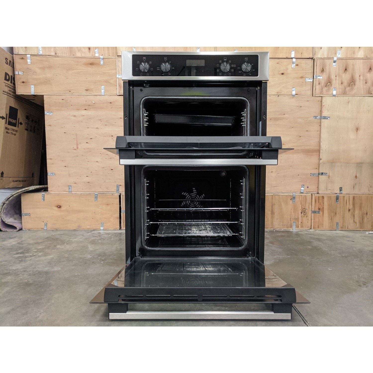 Refurbished Zanussi Series 20 ZKCNA4X1 60cm Double Built In Electric