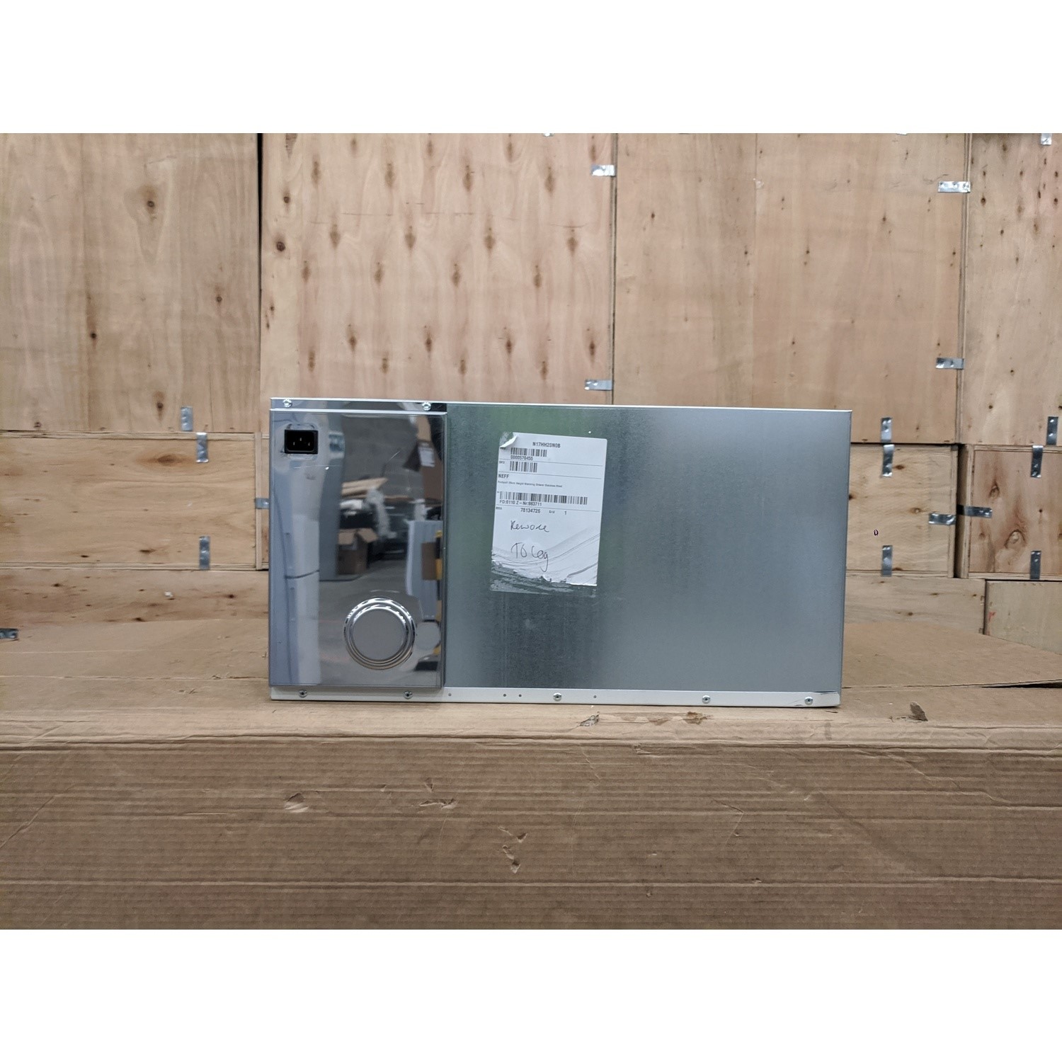 Refurbished Neff Pushpull 29cm Height Warming Drawer Stainless Steel