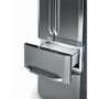 Refurbished Hotpoint FFU4DX1 Quadrio 70cm Wide Frost Free Freestanding Fridge Freezer - Stainless Steel