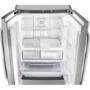 GRADE A2 - Hotpoint FFU4DX Day 1 Technology Quadrio 60/40 Frost Free Freestanding Fridge Freezer - Stainless Steel