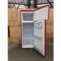 Refurbished Amica FDR2213R Freestanding 208 Litre 80/20 Fridge Freezer Red