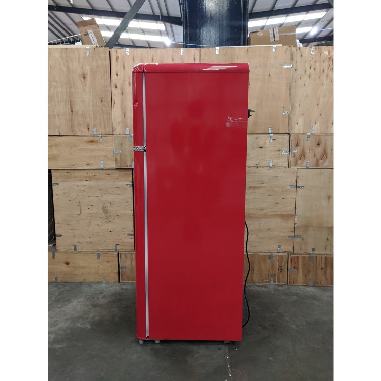 Refurbished Amica FDR2213R Freestanding 208 Litre 80/20 Fridge Freezer Red