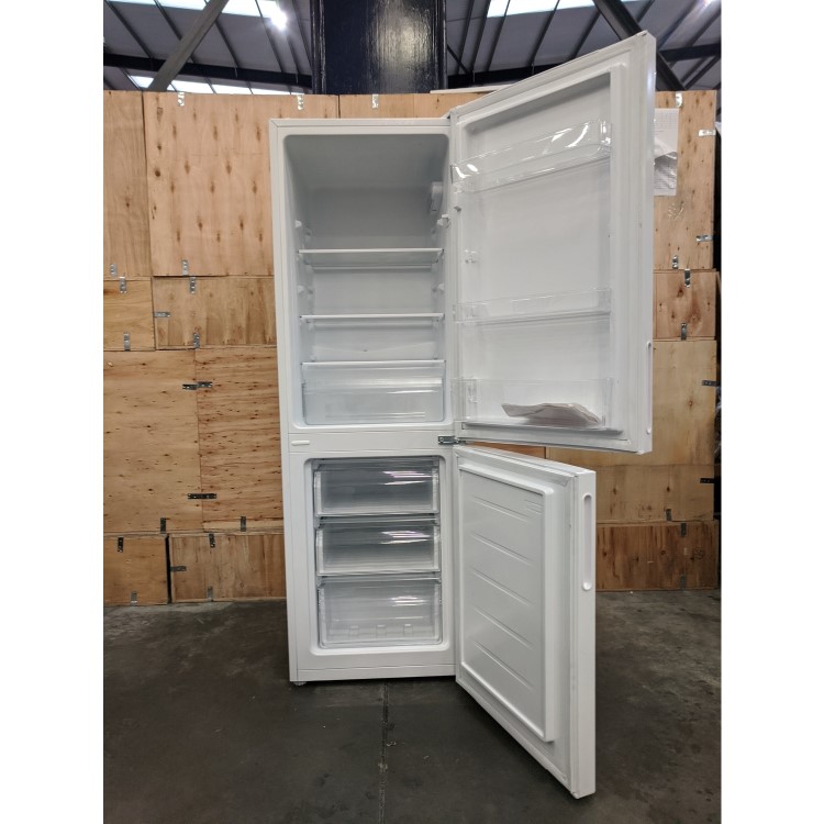 Refurbished electriQ eiQ48144FF Freestanding 157 Litre 70/30 Fridge Freezer White