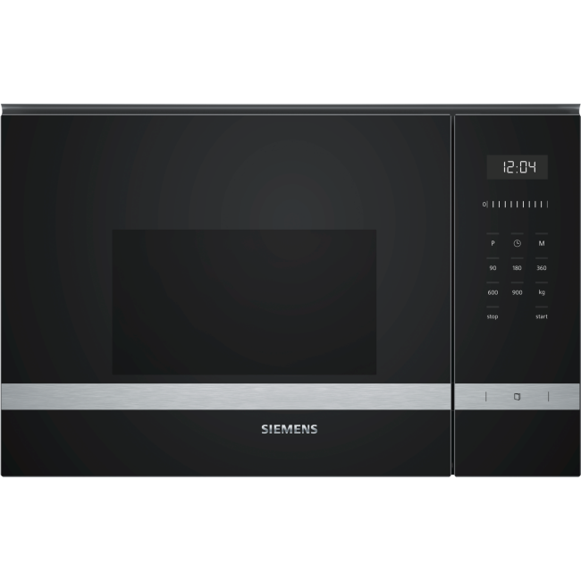 Refurbished Siemens BF555LMS0B iQ500 Built In 25L 900W Microwave Oven Stainless Steel