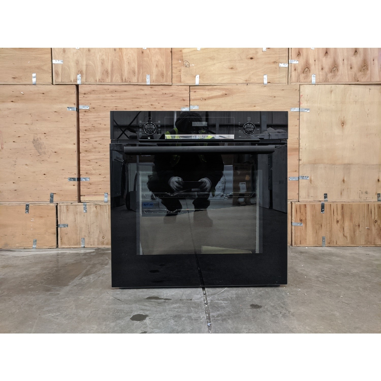 Refurbished Bosch Serie 4 HBS534BB0B Multifunction 60cm Single Built In