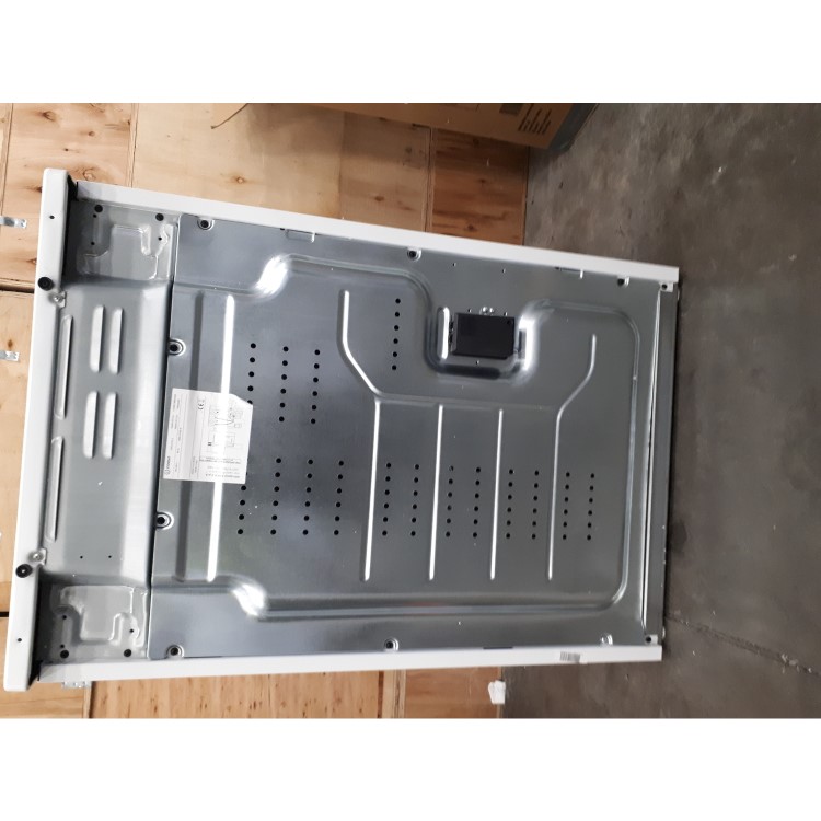 Refurbished Indesit ID60C2W 60cm Double Oven Electric Cooker with Ceramic Hob White