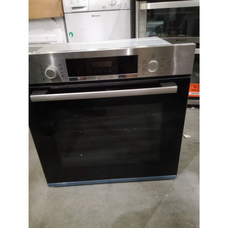 Refurbished Bosch Serie 4 HBS573BS0B 60cm Single Built In Electric Oven Stainless Steel