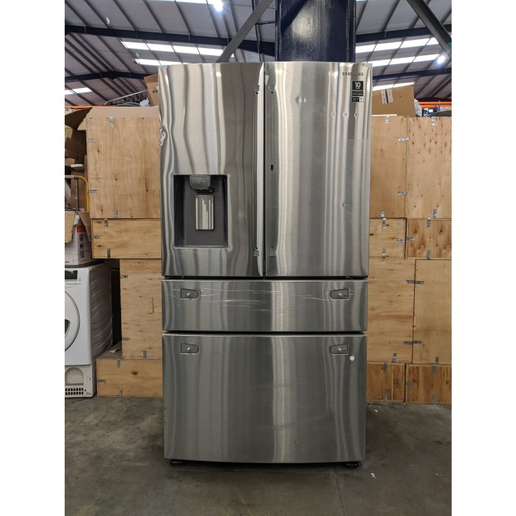 Refurbished Samsung RF22R7351SR Freestanding 501 Litre Frost Free American Fridge Freezer Stainless Steel