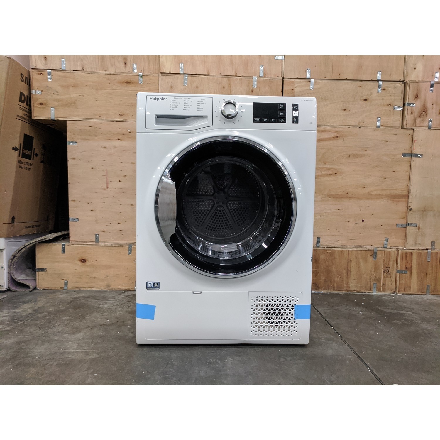 Refurbished Hotpoint ActiveCare NTM1182XB Freestanding Condenser 8KG