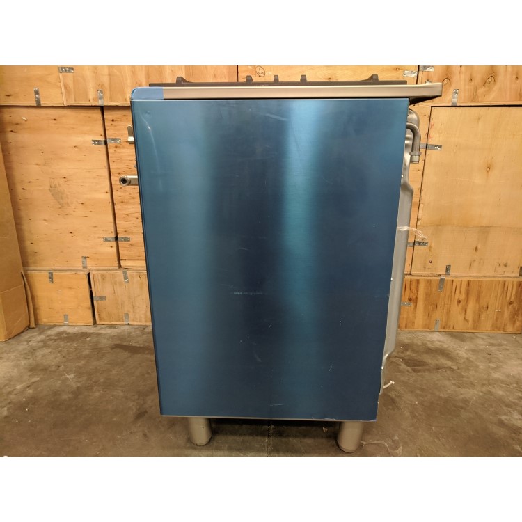 Refurbished Smeg Concert SUK61PX8 60cm Dual Fuel Cooker with Pyrolytic Cleaning Stainless Steel