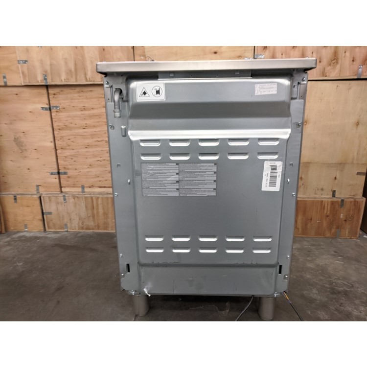 Refurbished Smeg Concert SUK61PX8 60cm Dual Fuel Cooker with Pyrolytic Cleaning Stainless Steel