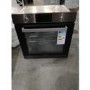 Refurbished electriQ EQBIOPYROVINOX 60cm Single Built In Electric Oven Grey