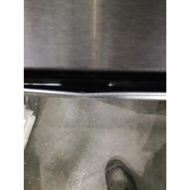 Refurbished electriQ EQBIOPYROVINOX 60cm Single Built In Electric Oven Grey