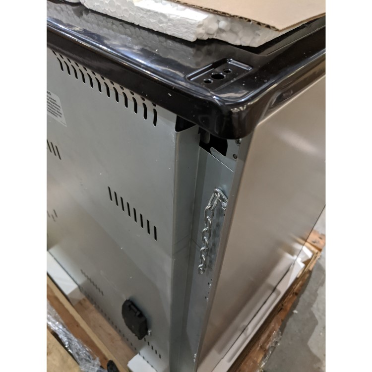 Refurbished New World NW90C3ST 90cm Electric Range Cooker with Ceramic Hob Stainless Steel