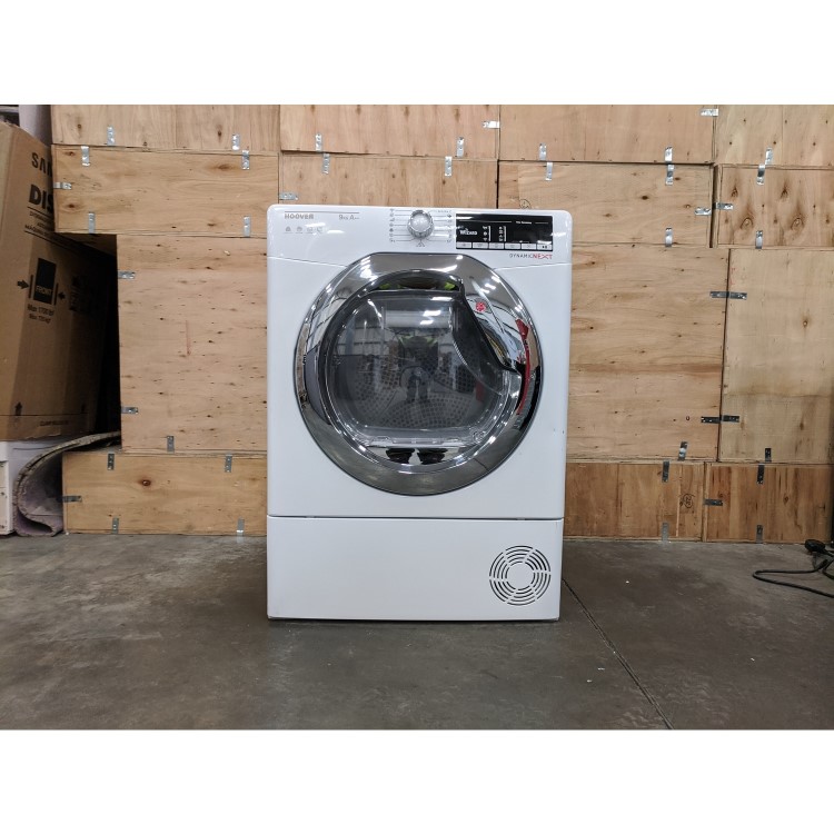 Refurbished Hoover DXO H9A2TCE-80 Freestanding Heat Pump 9KGTumble Dryer