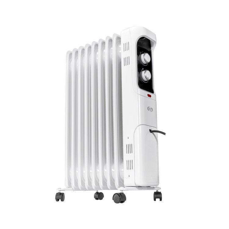 Refurbished Argo Whisper 2 kw Portable Oil Filled Radiator 8 Fin with Thermostat