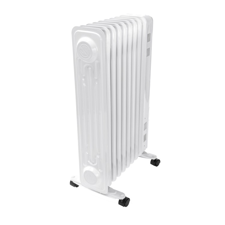 Refurbished Argo Whisper 2 kw Portable Oil Filled Radiator 8 Fin with Thermostat