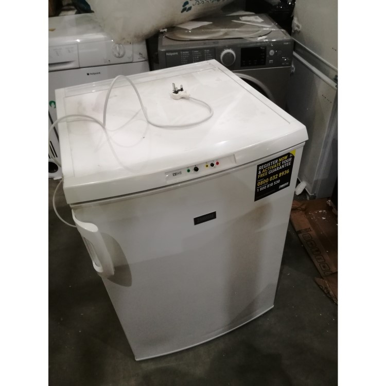 Refurbished Zanussi ZYAN9EW0 Freestanding 90 Litre Under Counter Freezer With Fast Freeze White
