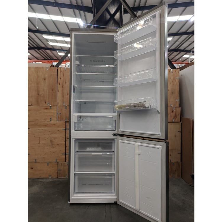 Refurbished Samsung RB38T602CS9/EU Freestanding 385 Litre 70/30 Fridge Freezer Stainless steel