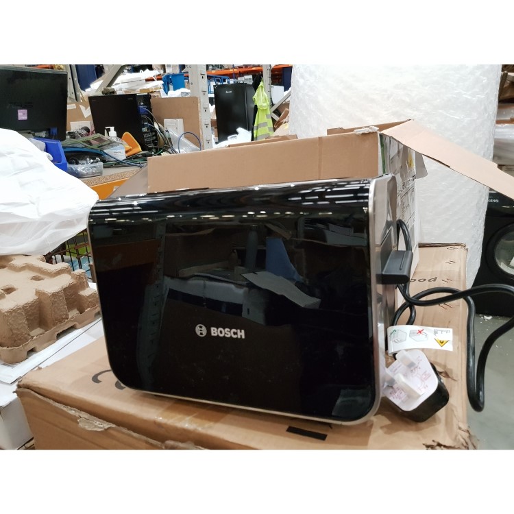 Refurbished Bosch TAT8613GB Styline 2 Slice Toaster Black