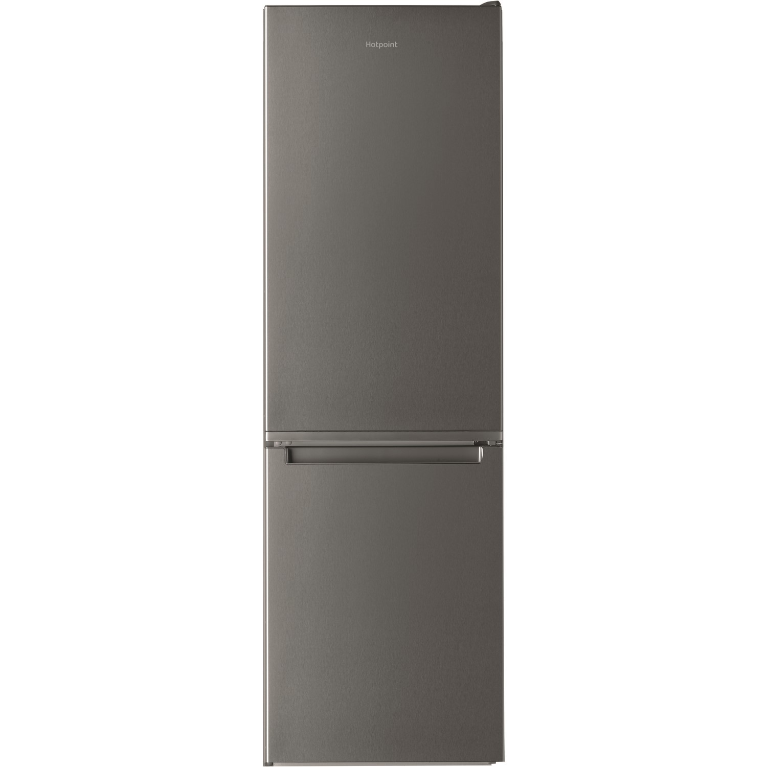 Refurbished Hotpoint H1NT811EOX1 Freestanding 339 Litre 60/40 Fridge Freezer Stainless steel
