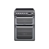 Hotpoint Ultima 60cm Double Oven Electric Cooker - Graphite
