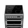 GRADE A2 - Hotpoint HUE61GS Ultima 60cm Double Oven Electric Cooker with Ceramic Hob - Graphite