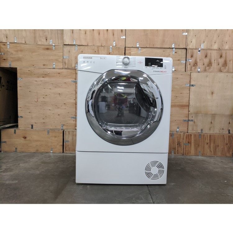 Refurbished Hoover Dynamic Next DX H9DCE NFC Freestanding Heat Pump 9KG Tumble Dryer